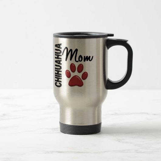 Mug De Voyage Maman 2 de chiwawa (Droit)
