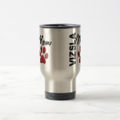 Mug De Voyage Maman 2 de Vizsla (Centre)