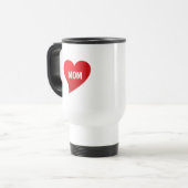 Mug De Voyage Maman Big Heart Cute (Devant gauche)