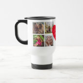 Mug De Voyage Maman Cadeaux Customisé Photo Collage Moderne Coeu (Gauche)