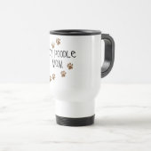 Mug De Voyage Maman de caniche de jouet (Devant droit)