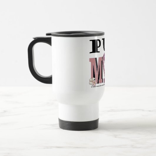 Mug De Voyage MAMAN de carlin (Gauche)