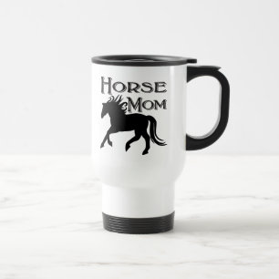 Mug De Voyage Maman de cheval, Équestre, Rodéo, Cowboy de poney 