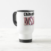 Mug De Voyage MAMAN de chiwawa (Devant gauche)