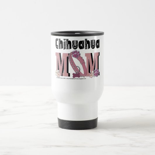 Mug De Voyage MAMAN de chiwawa (Centre)