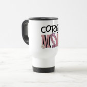 Mug De Voyage MAMAN de corgi (Devant gauche)