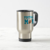 Mug De Voyage Maman de football (Devant droit)