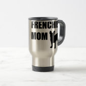 Mug De Voyage Maman de Frenchie (Devant droit)