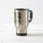 Mug De Voyage Maman de karaté (Devant droit)