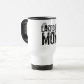 Mug De Voyage Maman de lacrosse (Devant gauche)