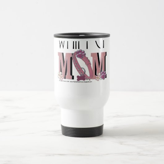Mug De Voyage MAMAN de whippet (Centre)