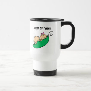Mug De Voyage Maman des Jumeau-Pois en T-shirts et cadeaux d'une