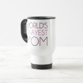 Mug De Voyage Maman d'Okayest du monde (Devant gauche)