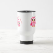 Mug De Voyage Maman et moi, hibou mignon de bébé, le jour de (Centre)