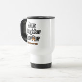 Mug De Voyage Maman Fille Guerrière...CRPS (Devant gauche)