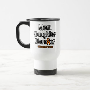 Mug De Voyage Maman Fille Guerrière...SFRD