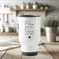 Maman Nana EST Année Minimaliste personnalisé