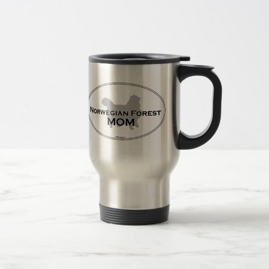 Mug De Voyage Maman norvégienne de forêt (Droit)