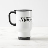 Mug De Voyage Maman Personnalisée Blanc (Gauche)