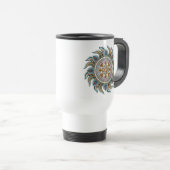 Mug De Voyage Mandala (Devant droit)