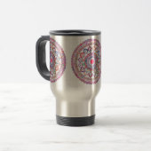 Mug De Voyage Mandala 3 (Devant gauche)