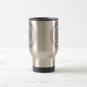Mug De Voyage mandala coloré (Centre)