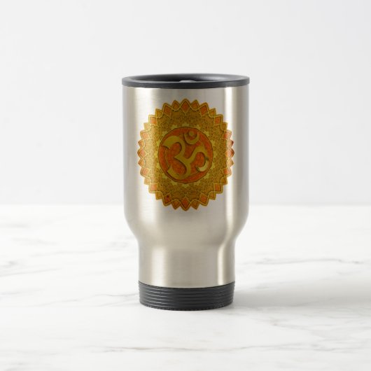 Mug De Voyage MANDALA OM - orange (Centre)