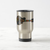 Mug De Voyage Mandoline de mosaïque (Centre)