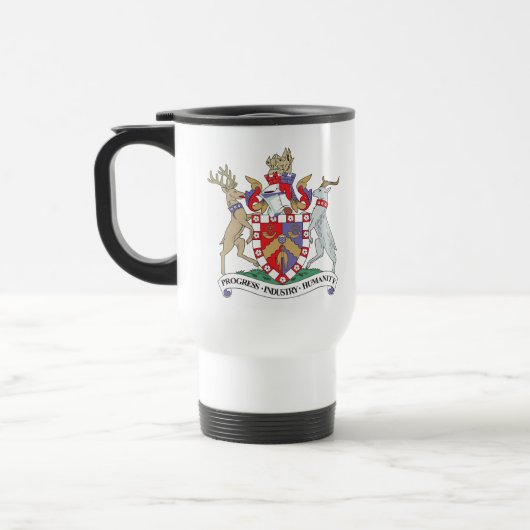 Mug De Voyage Manteau de Bradford des bras (Gauche)