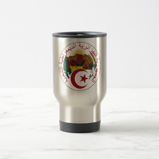 Mug De Voyage Manteau de l'Algérie des bras (Centre)