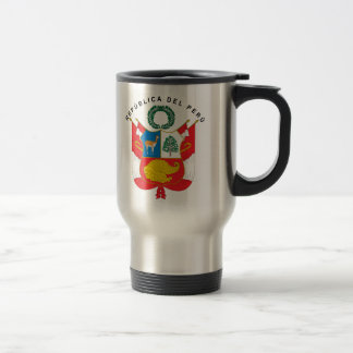 Mug De Voyage Manteau du Pérou des bras