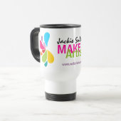 Mug De Voyage Maquilleur promotionnel (Devant gauche)