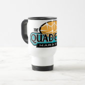 Mug De Voyage Marathon de villes de quadruple (Devant gauche)