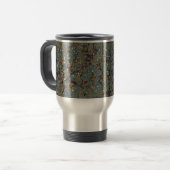 Mug De Voyage Marbled Abstract Painting (Devant gauche)