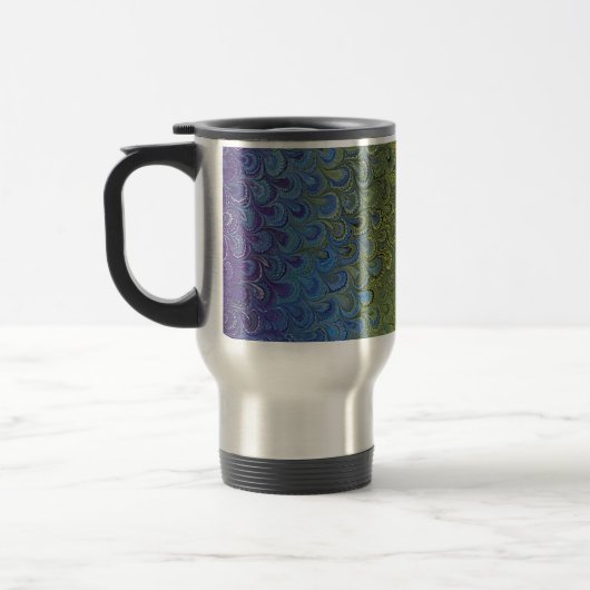 Mug De Voyage Marbre arc-en-ciel (Gauche)