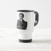Mug De Voyage Marcel Proust & Célèbre Citation (Devant droit)