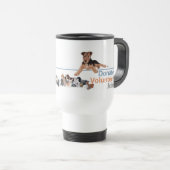 Mug De Voyage Marchandise de logo de PUPs (Devant droit)