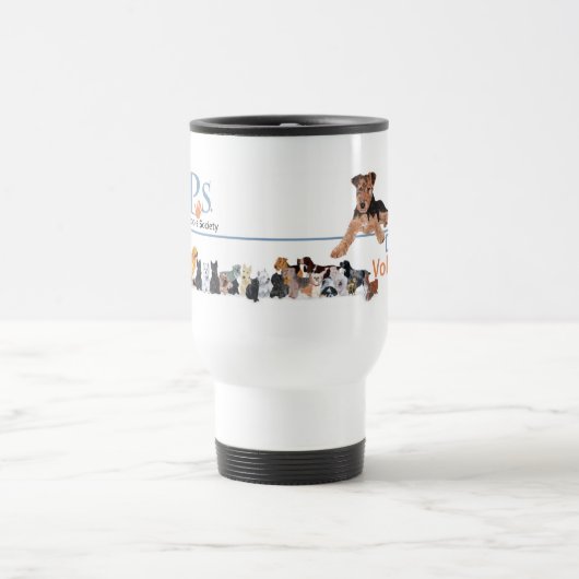 Mug De Voyage Marchandise de logo de PUPs (Centre)