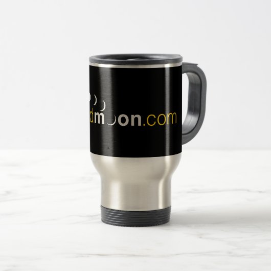 Mug De Voyage Marchandises de lune vue (Devant droit)