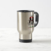 Mug De Voyage Marche vers la victoire | (Devant droit)