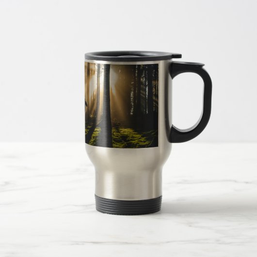 Mug De Voyage marcher dans les bois (Droit)
