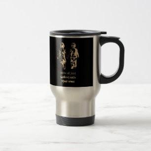 Mug De Voyage Marcher l'un l'autre Accueil Citation inspirante