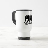 Mug De Voyage Marcheur de jungle (Devant gauche)