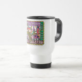 Mug De Voyage Mardi Gras de la Nouvelle-Orléans (Devant droit)