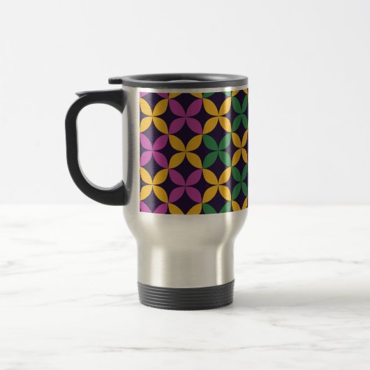 Mug De Voyage Mardi Gras Sept Cercles (Gauche)