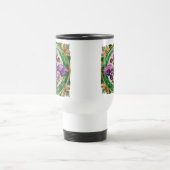 Mug De Voyage Mardi Gras Vitrail Fleur de lis (Centre)