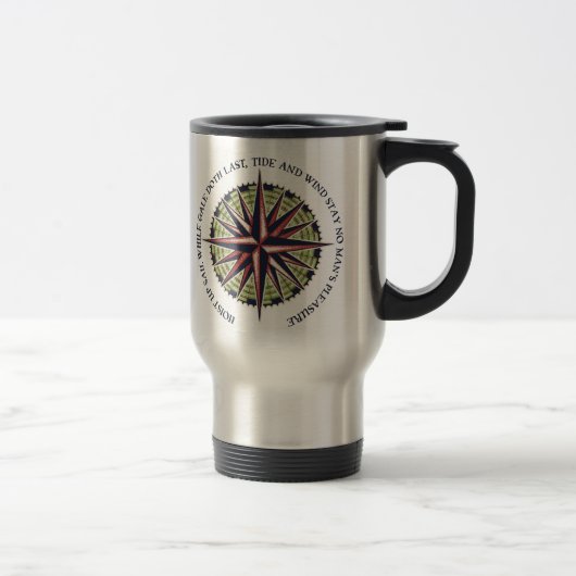 Mug De Voyage Marée et vent (Droit)