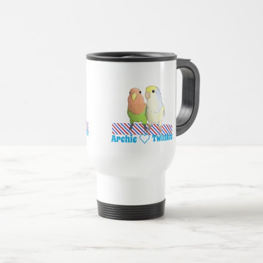 Mug De Voyage Mariage d'amoureux (Devant droit)