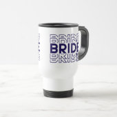 Mug De Voyage Mariée (Devant droit)