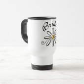 Mug De Voyage Mariée de fleurs (Devant gauche)